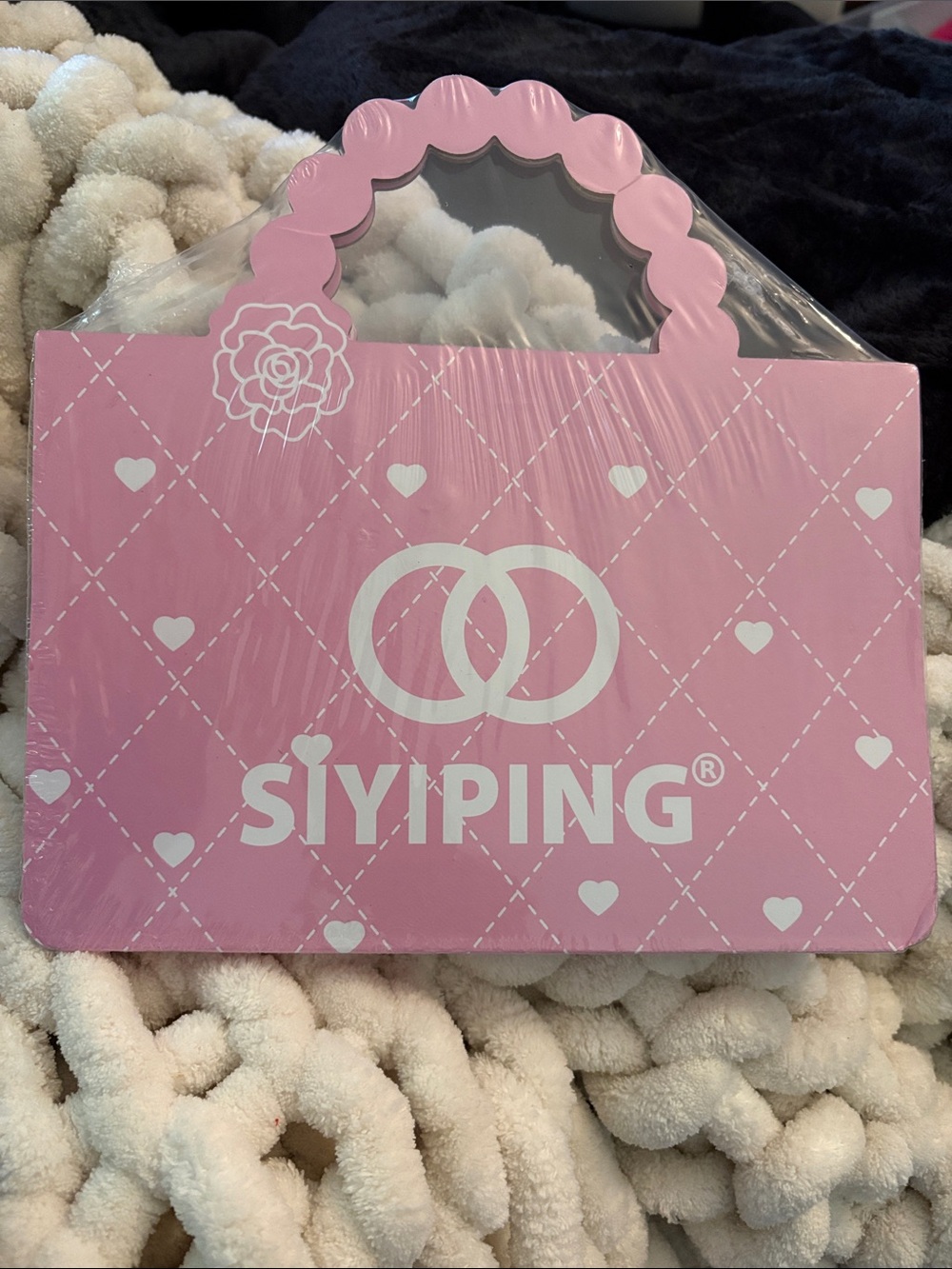 SIYIPING Pink Heart Print Gift Beauty Pack - Picture 2 of 3